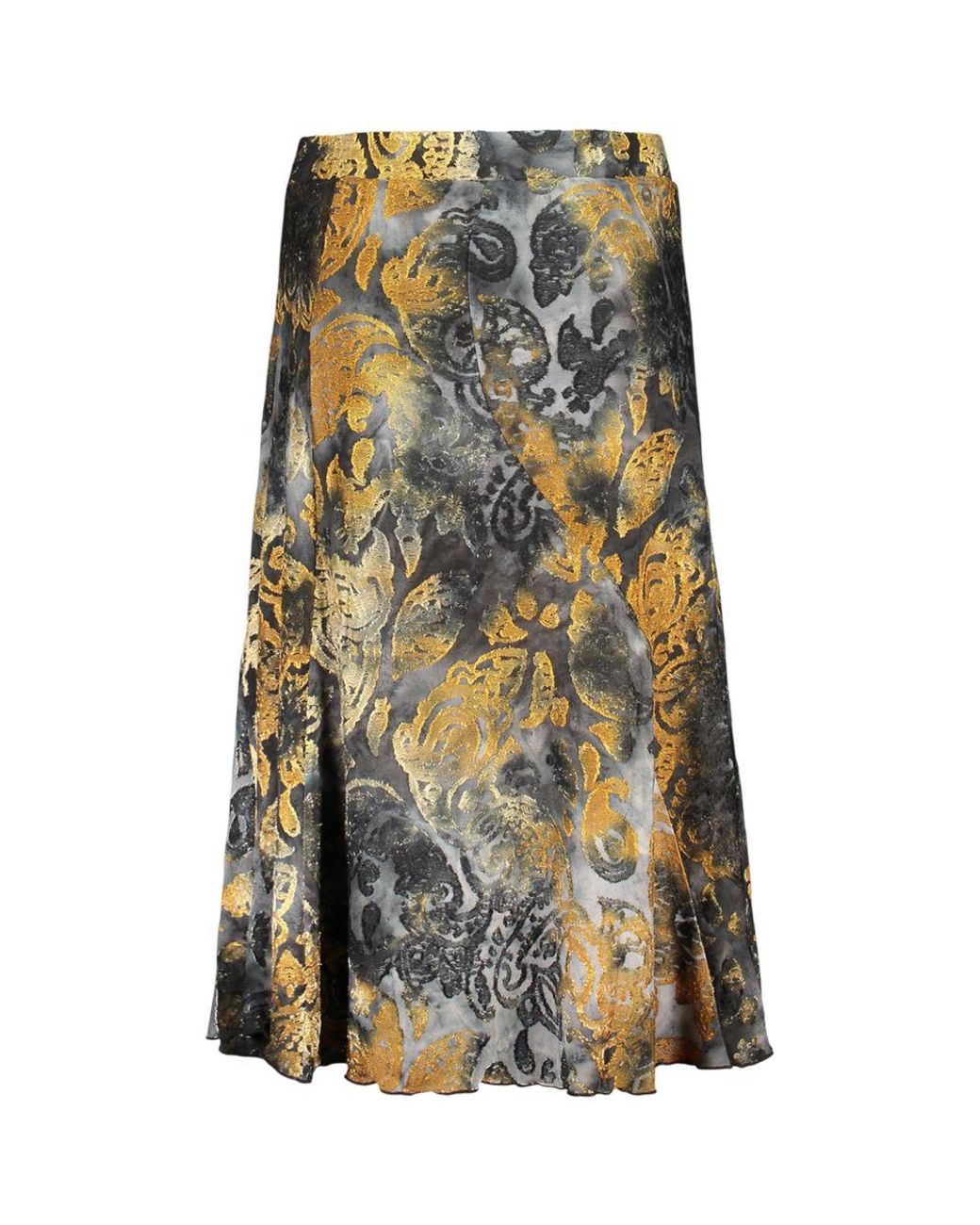 Desigual Blue Polyester Skirt