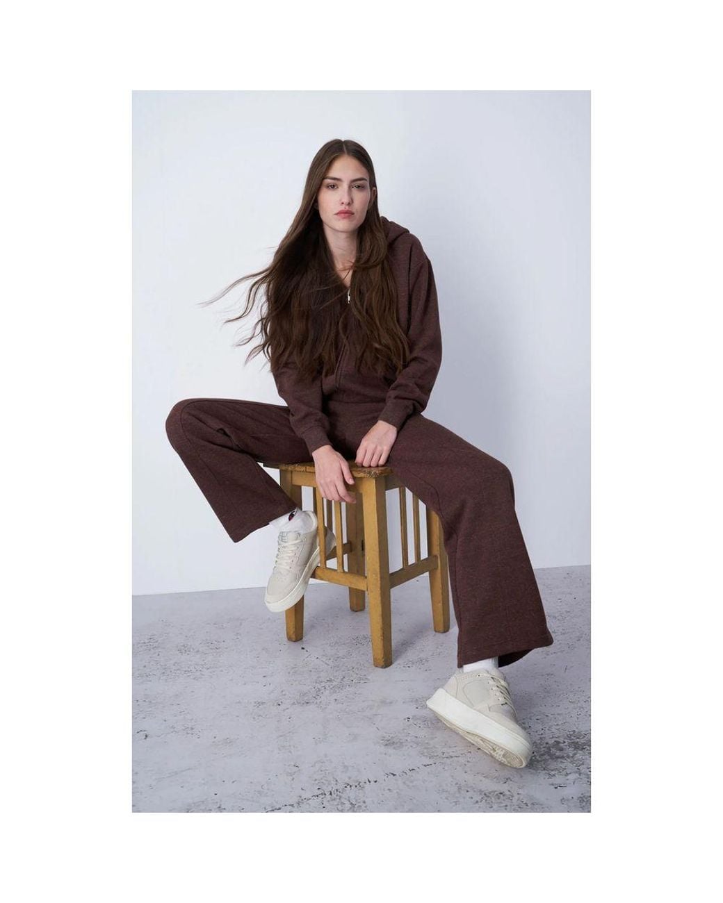Champion Brown Cotton Joggers (Workout Pants)