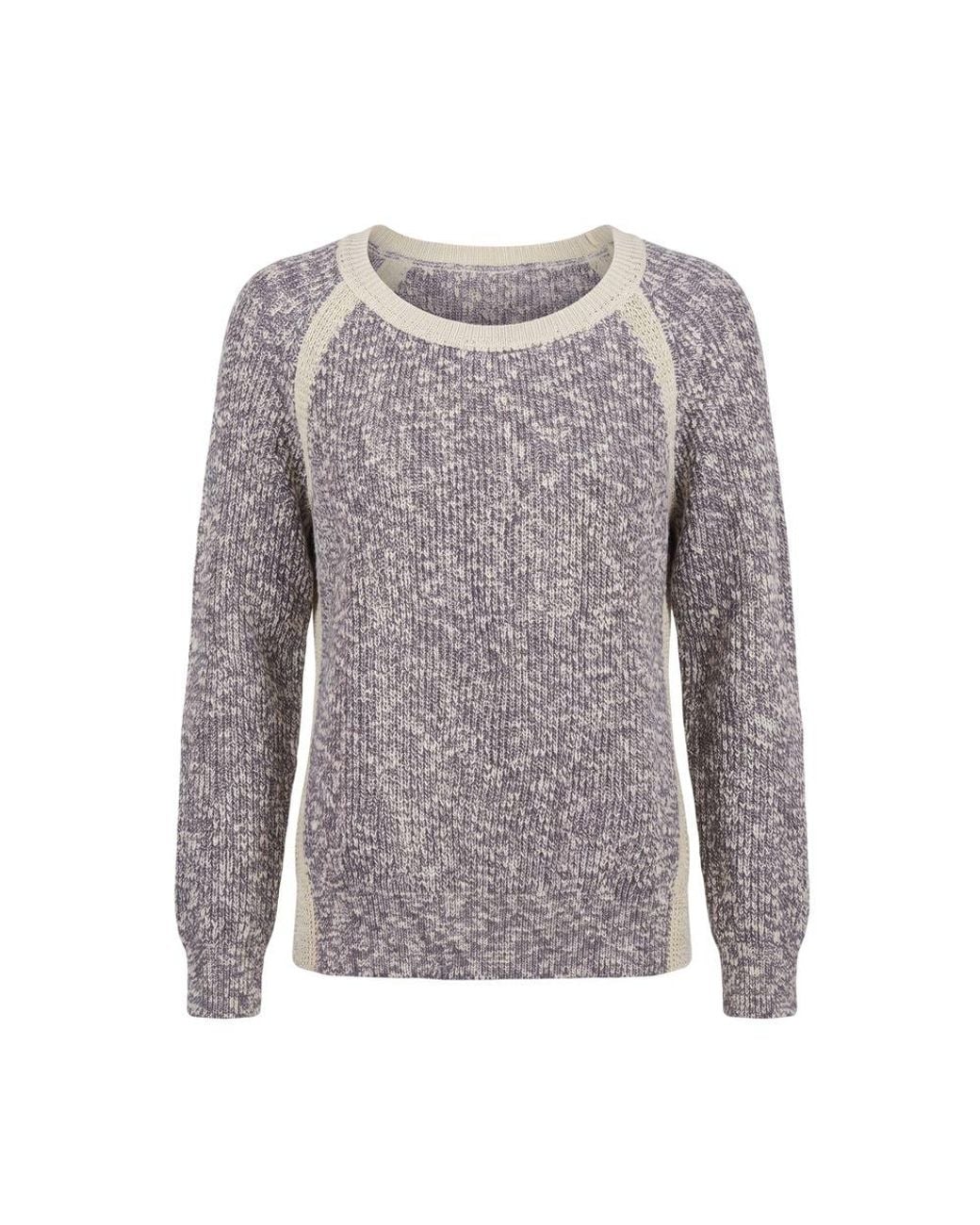 Trussardi Gray Grey Cotton 's Sweater