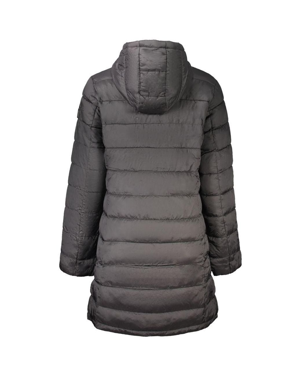 Pepe Jeans Gray Black Nylon S Jacket