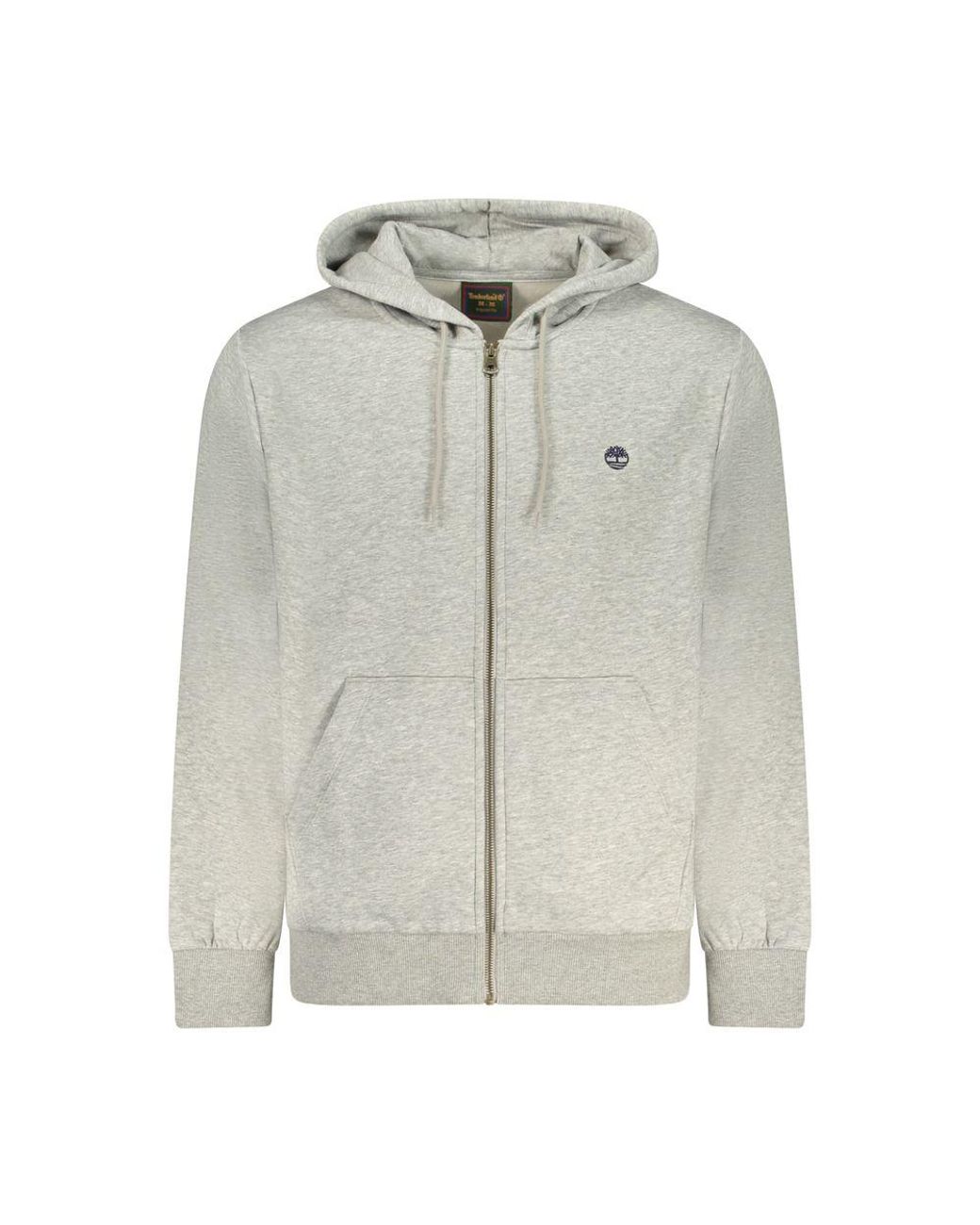 Timberland Gray Cotton Sweatshirt for men