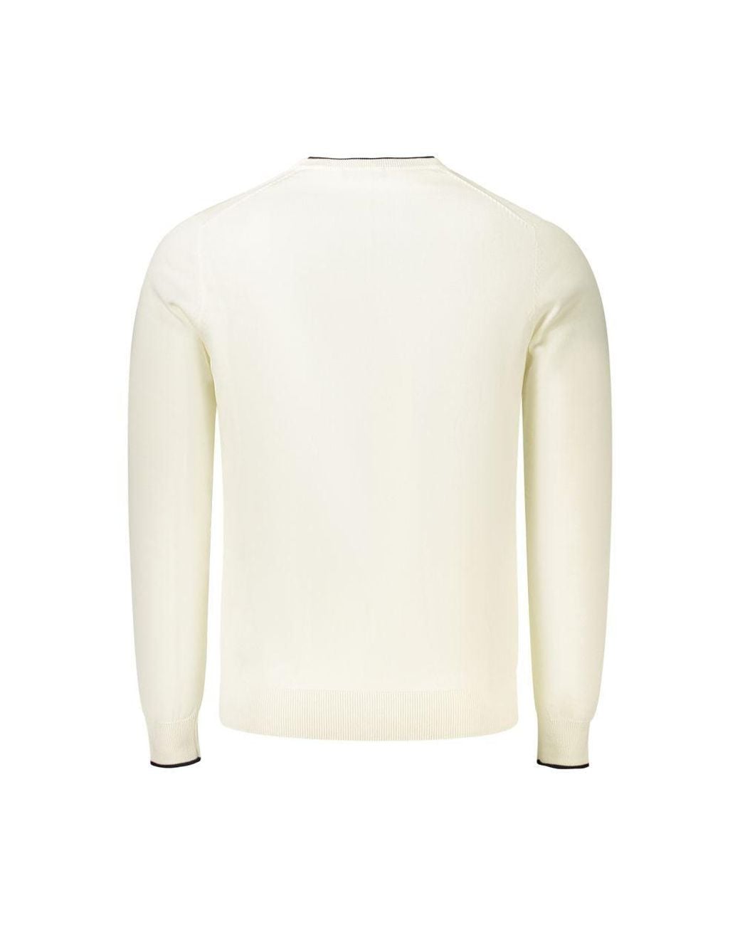 North Sails White Cotton Men Jumper for men