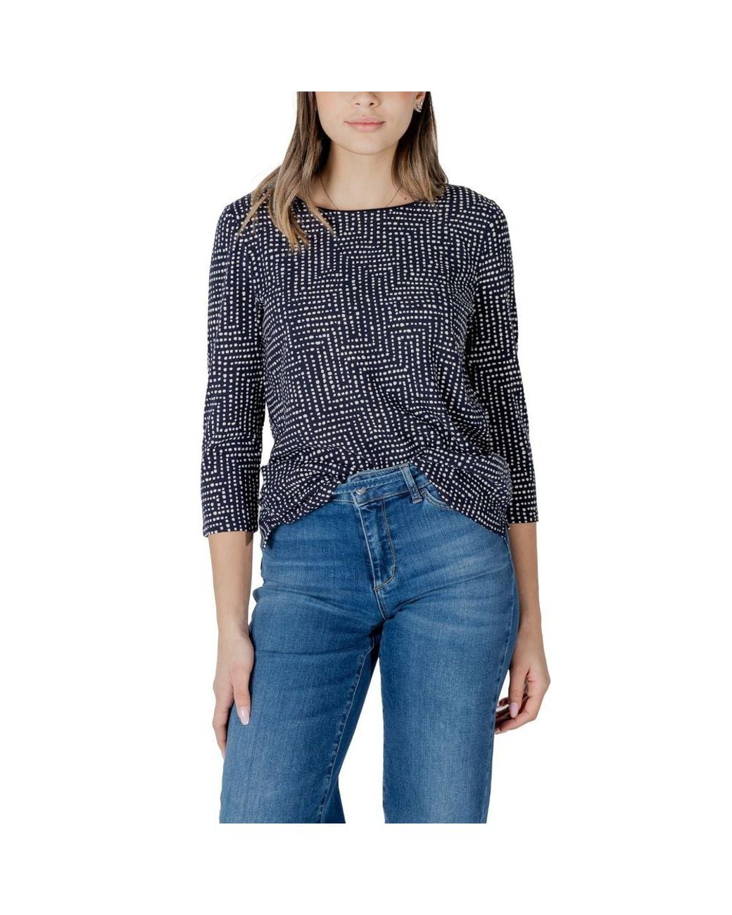 Street One Blue Viscose Tops & T
