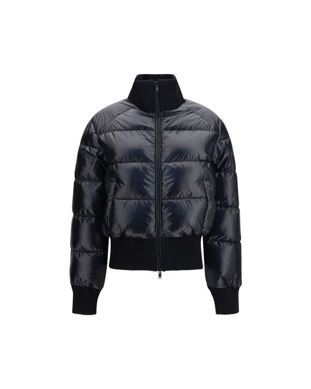 Moose Knuckles Black Nylon Full