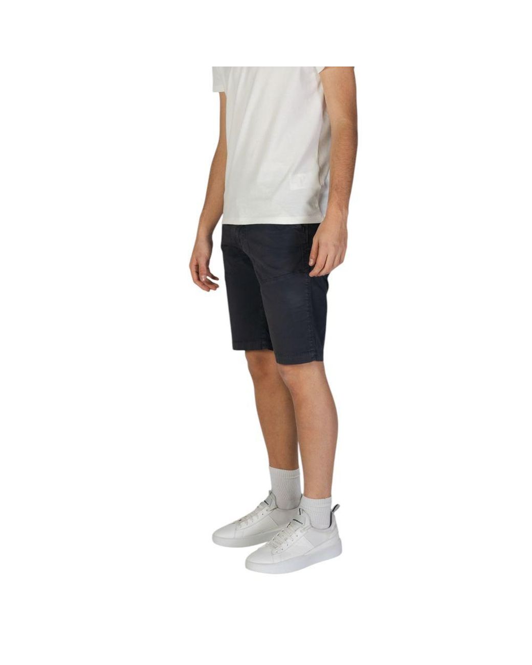 Refrigiwear Blue Cotton Short for men