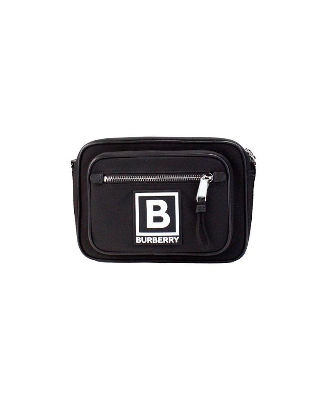 Burberry Paddy Small Nylon Logo Camera Belt Fanny Pack Bag in Black Lyst