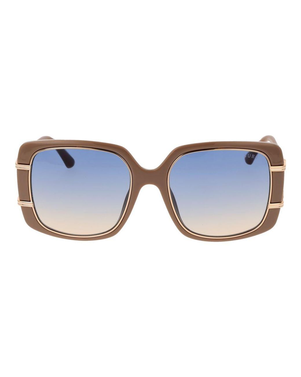 Guess Blue Brown Sunglasses