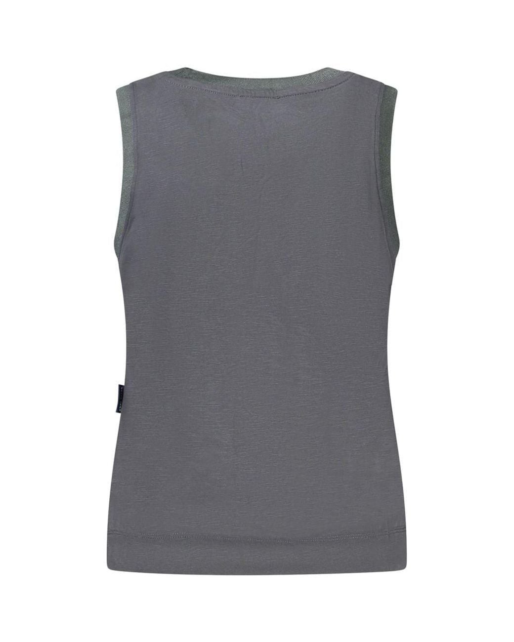 North Sails Gray Polyester Tank Top