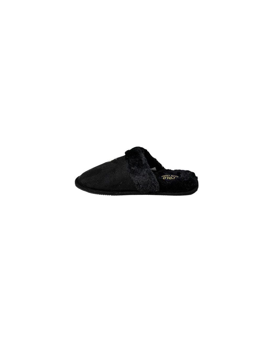 Ralph Lauren Black Polyester Slippers