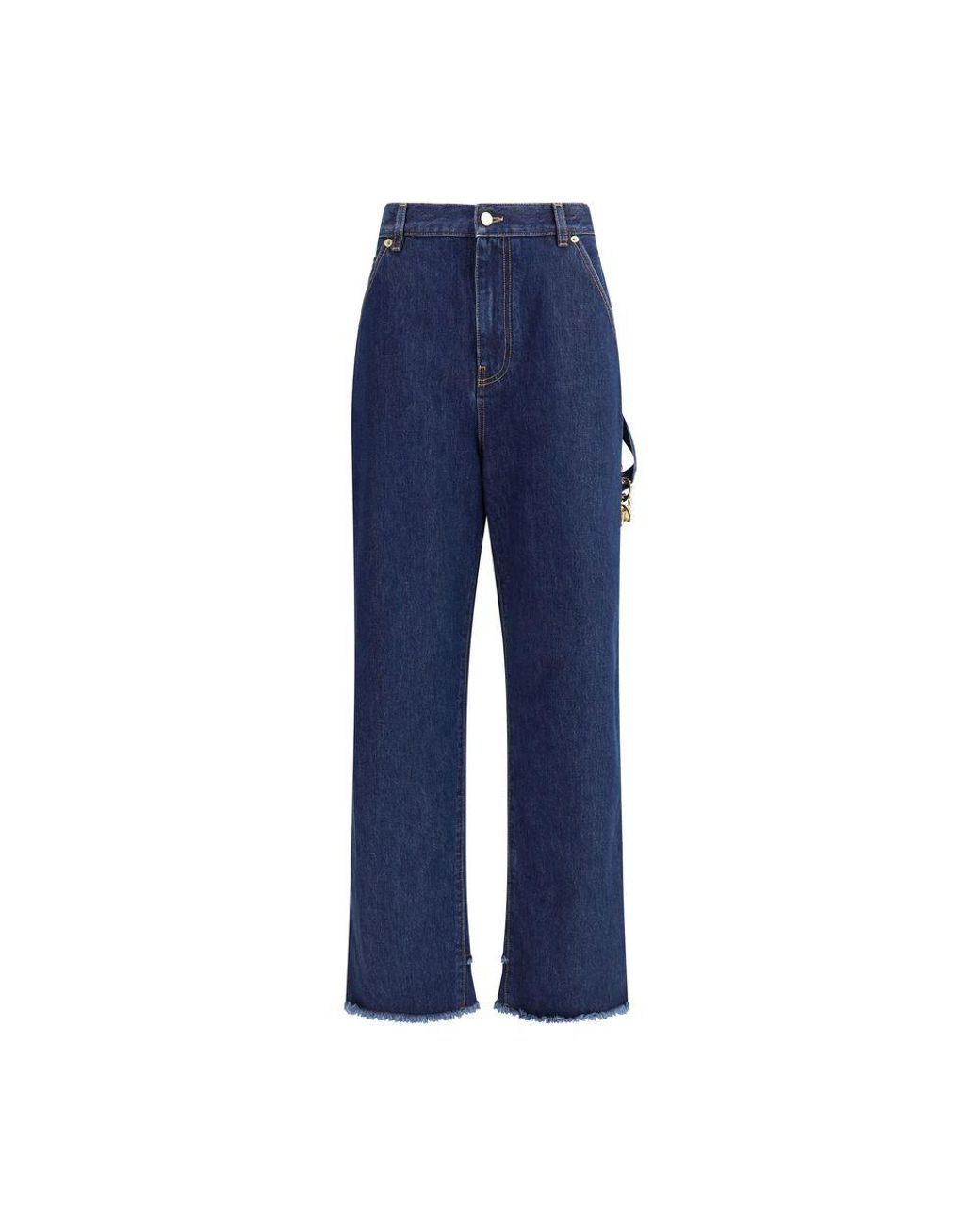 DARKPARK Blue Cotton Jeans Denim