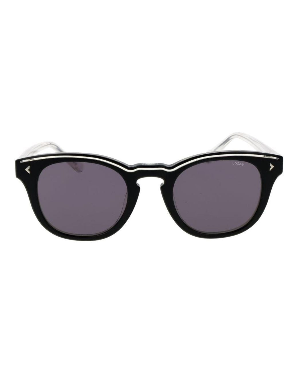 Lozza Black Plastic Sunglasses