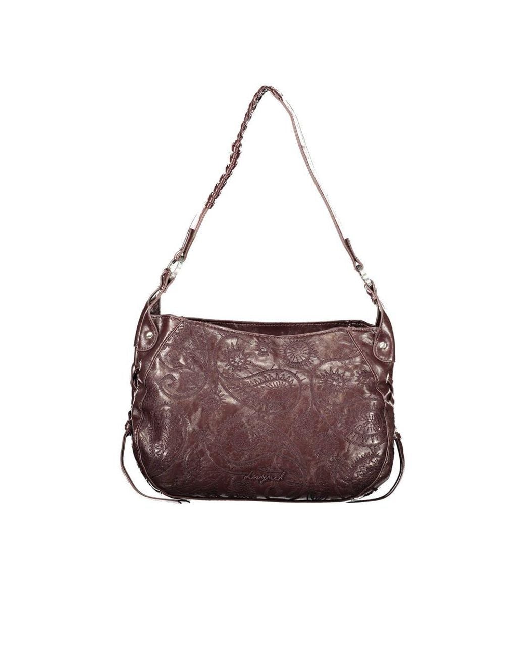 Desigual Purple Polyurethane Bag