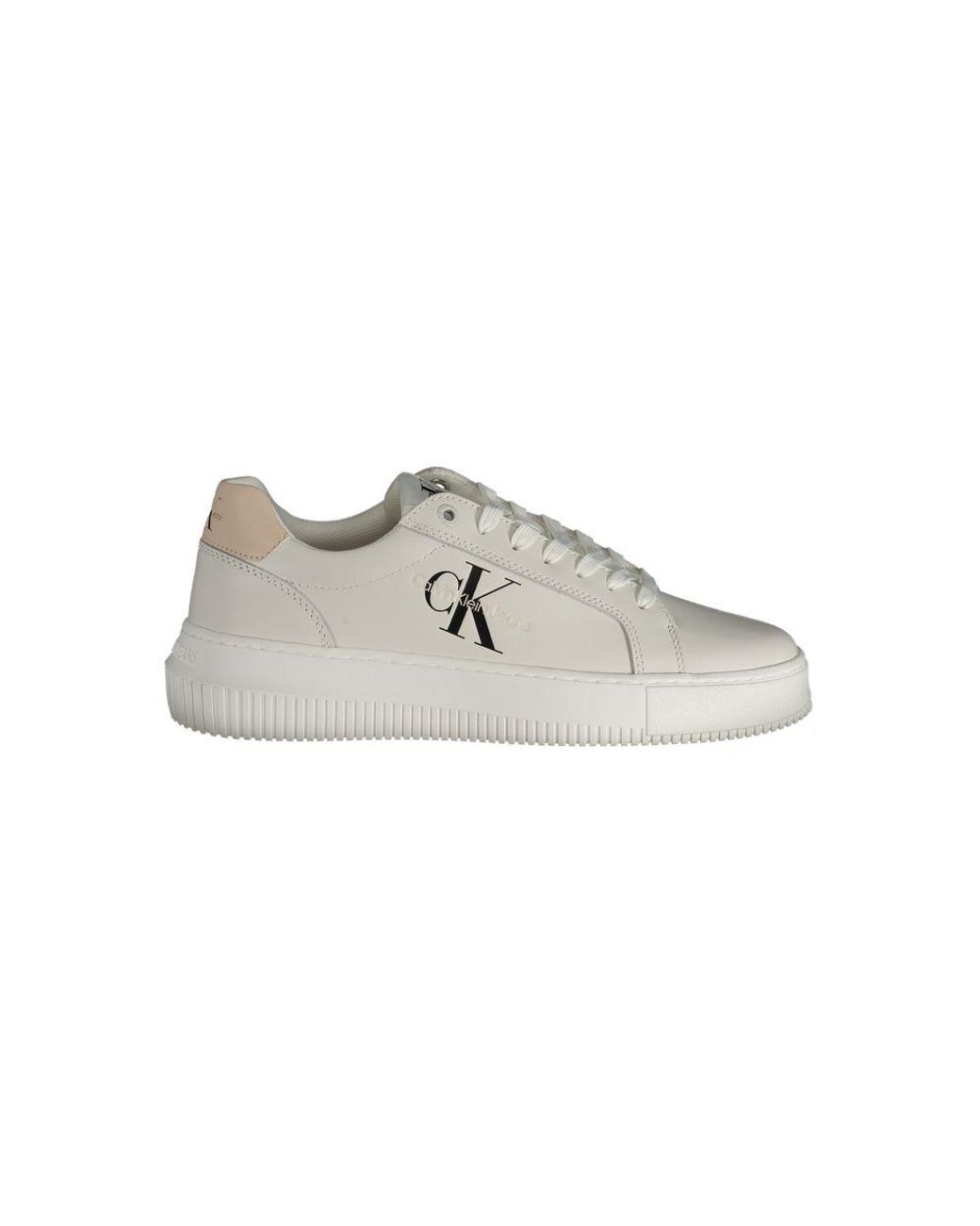 Calvin Klein Gray Platform Sneakers Model Ck Jeans Lea
