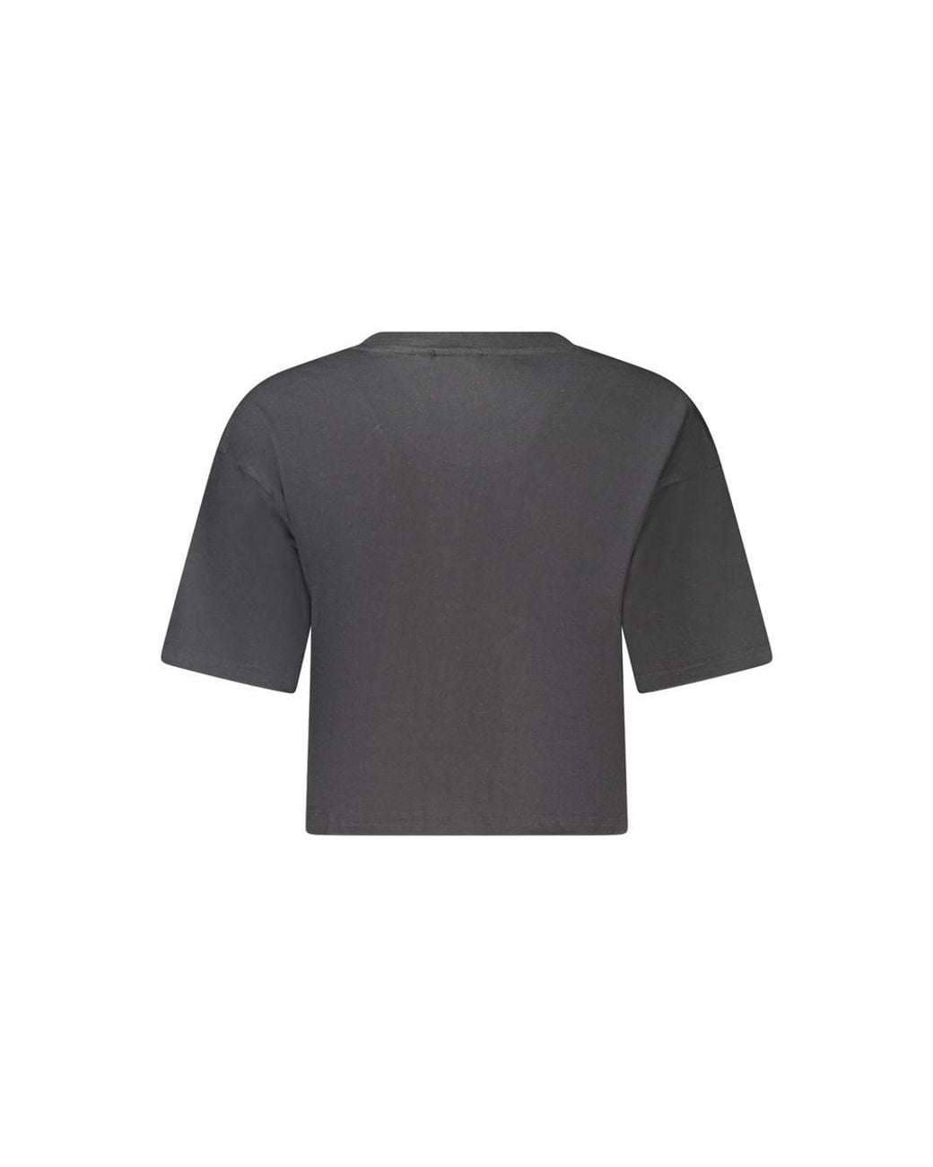 Fila Black Crop Top Short Sleeves