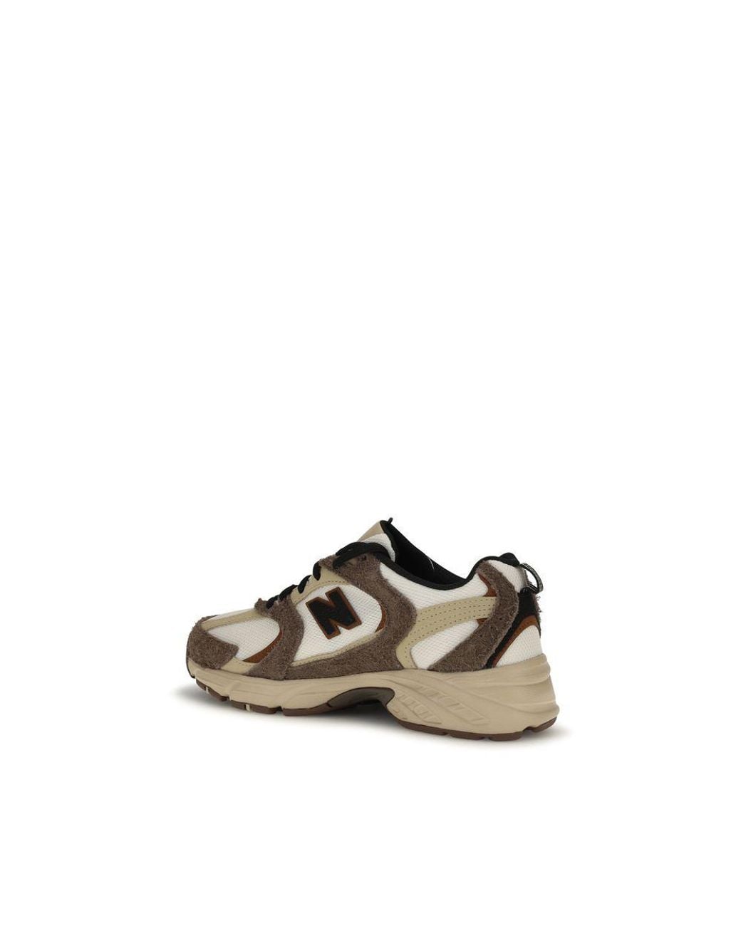 New Balance Multicolor Brown Polyamide Athletic Sneakers