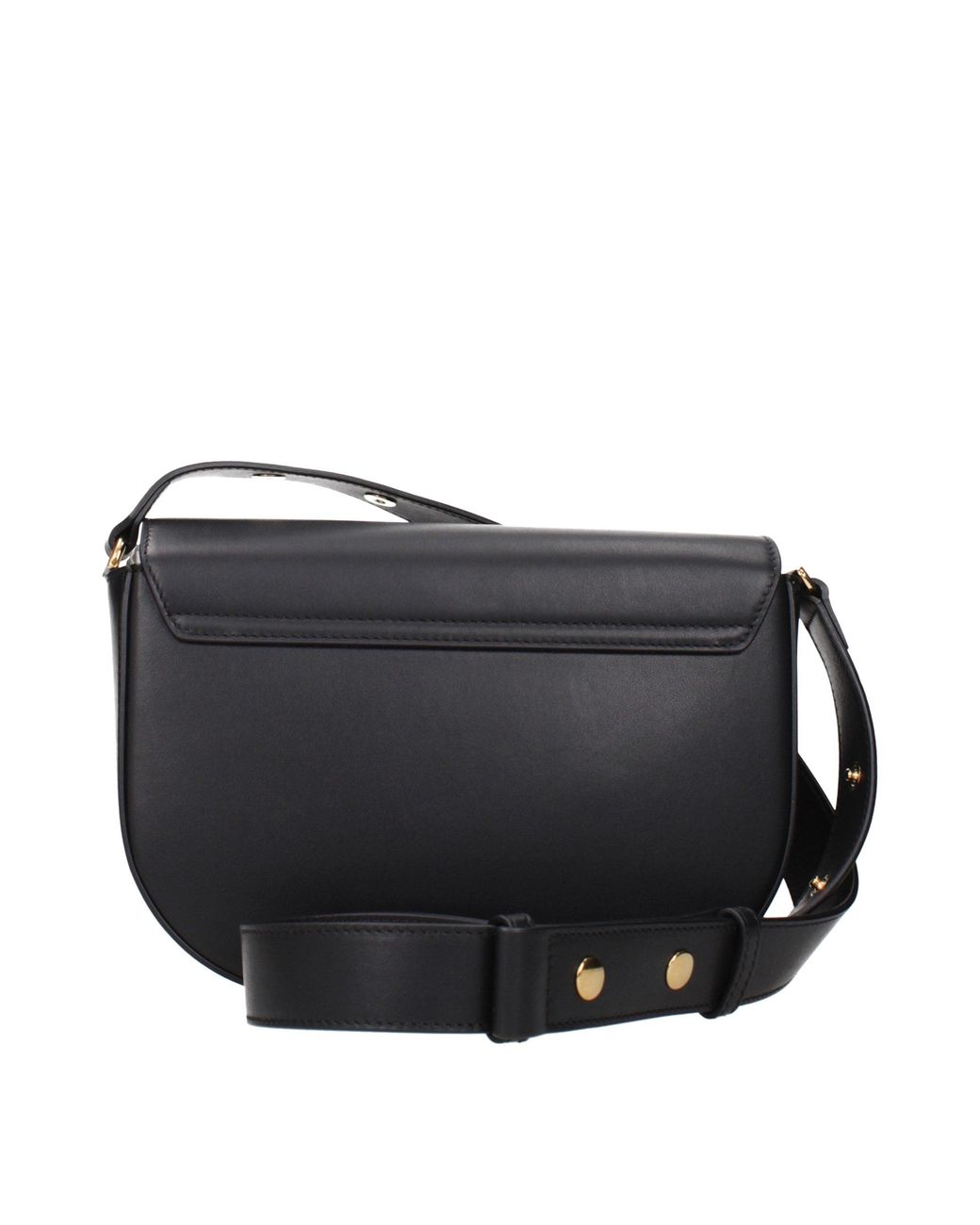 Versace Black Crossbody Bags Leather