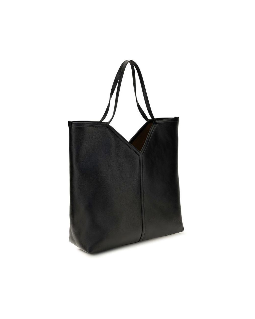 Saint Laurent Black Calf Leather Bos Taurus Shoulder Bag for men
