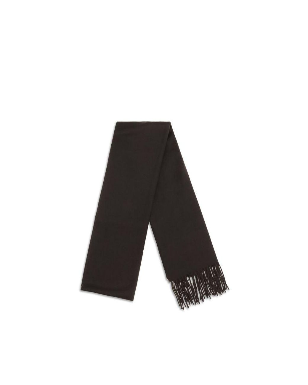 Max Mara Black Brown Cashmere Scarf