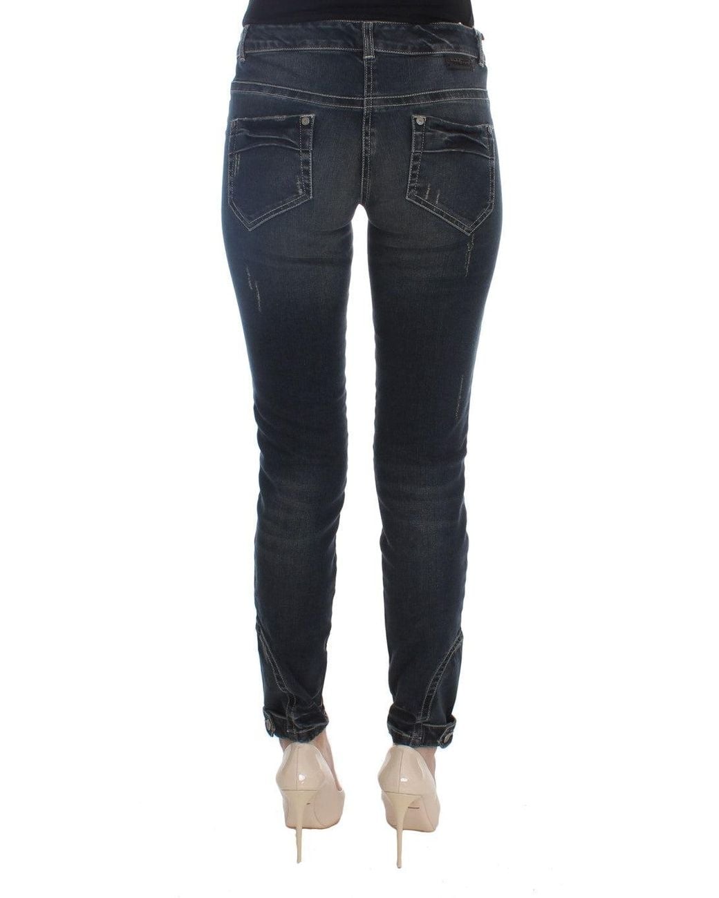 Ermanno Scervino Blue Chic Slim Fit Italian Jean