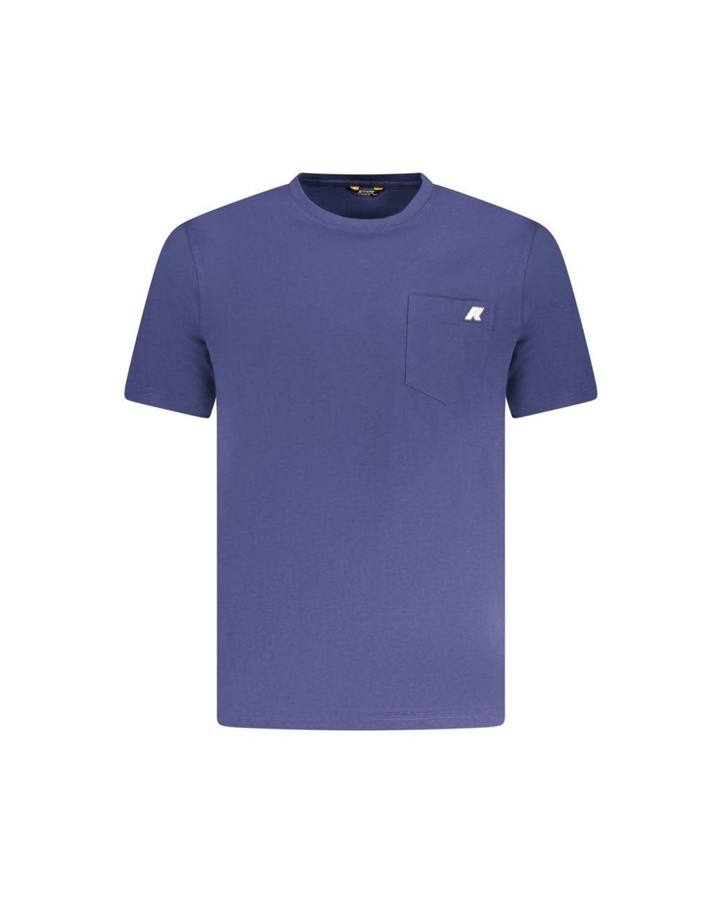 K-Way Blue Cotton T for men