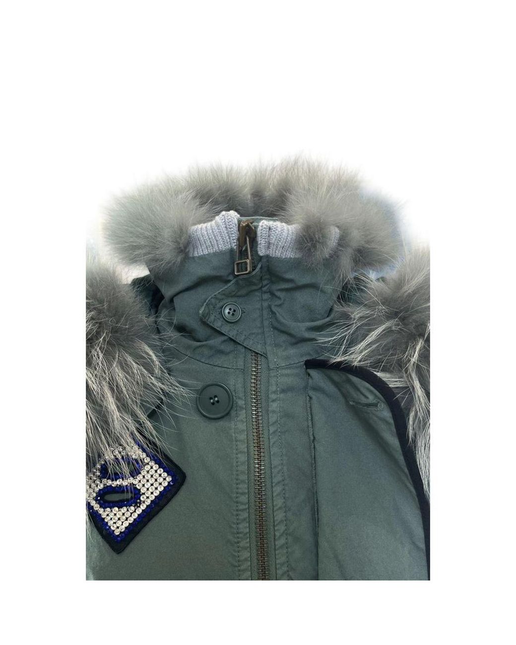 MR & MRS Green Cotton Jacket