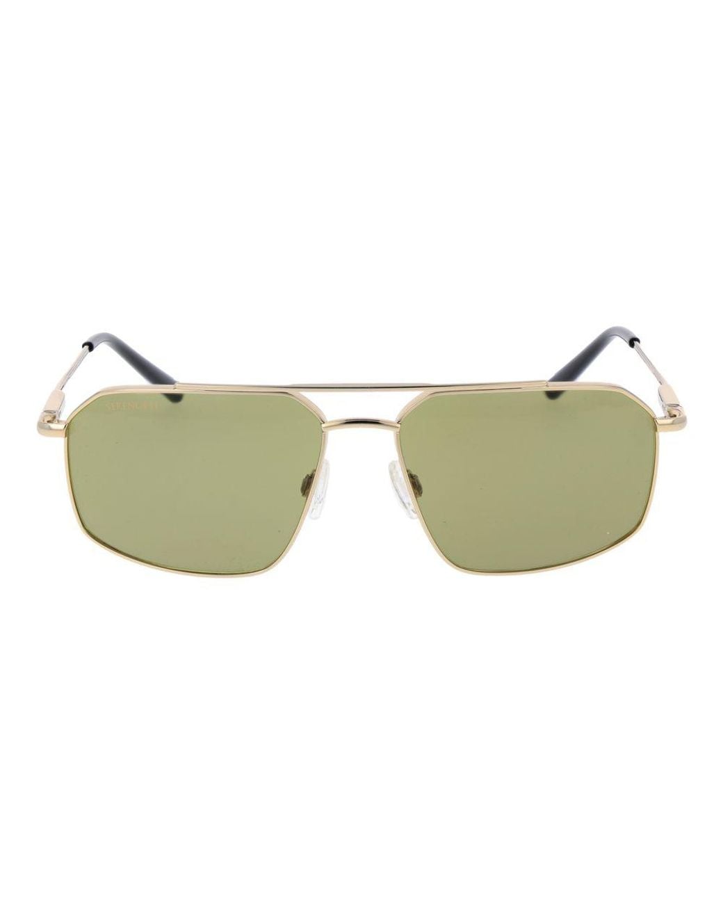 Serengeti Green Gold Men Sunglasses for men