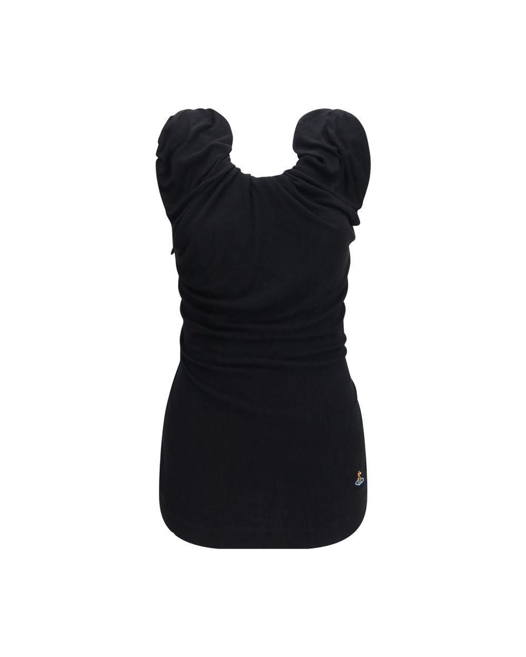 Vivienne Westwood Black Viscose Shortsleeve Shirt