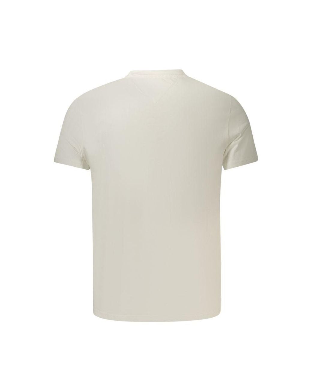 Tommy Hilfiger White Cotton Mens T for men