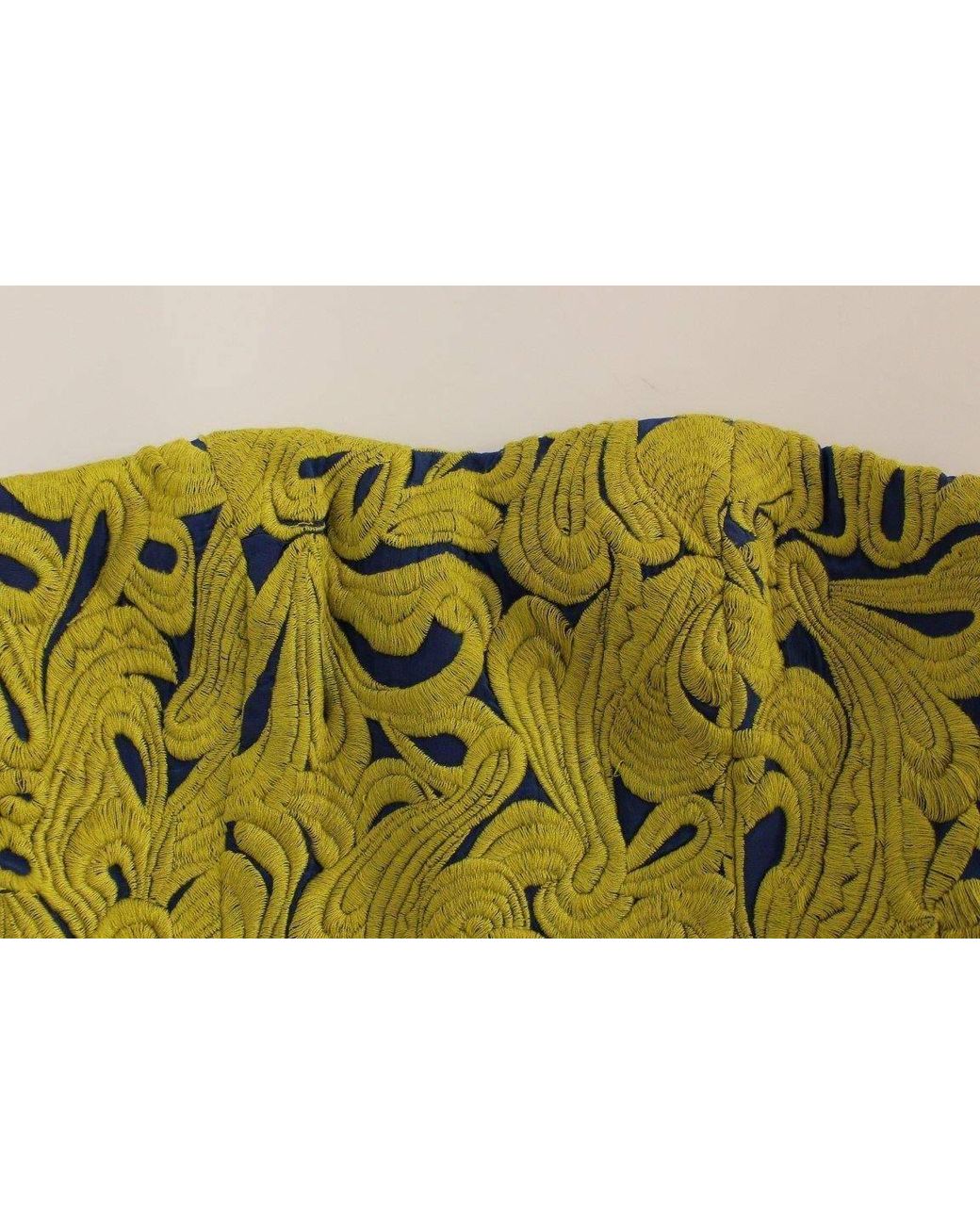 Sachin & Babi Yellow Strapless Bubble Mini Shift Dress