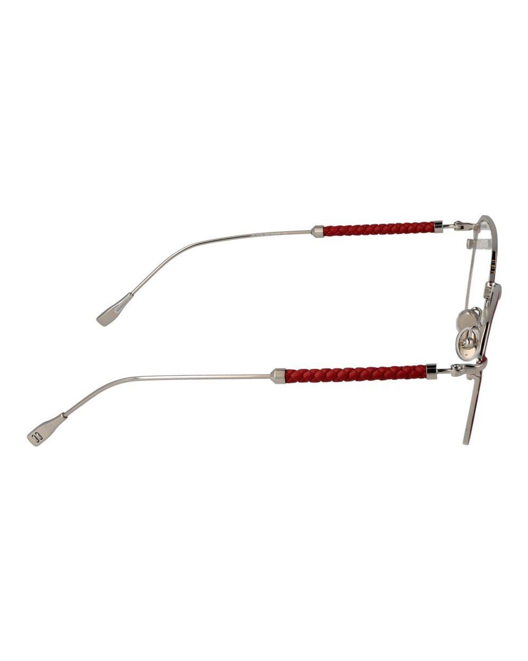 Tod's Brown Metal Glasses (Frames)