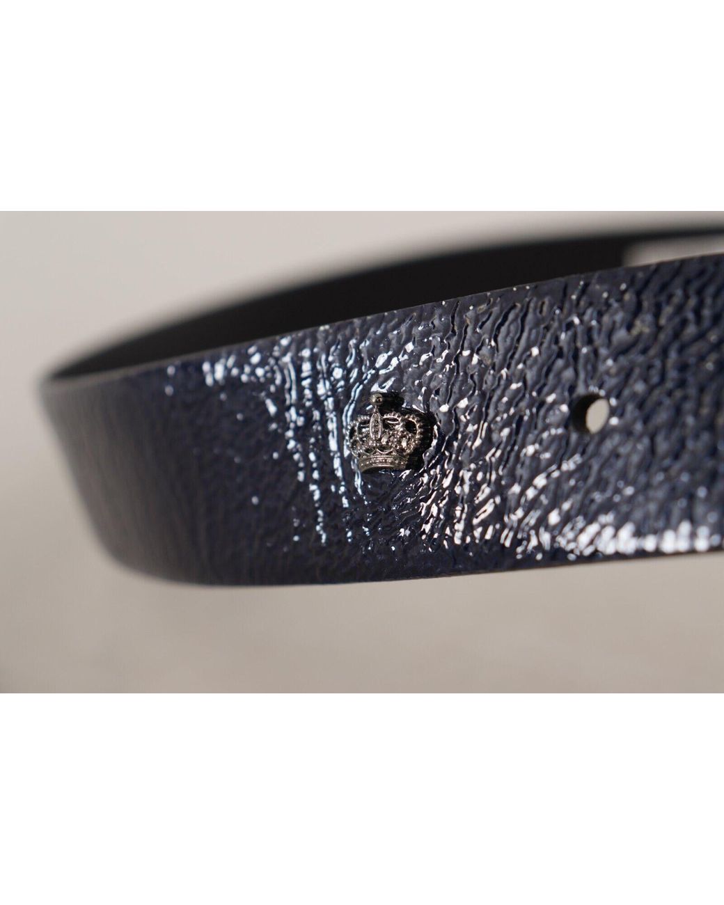 Dolce & Gabbana Black Elegant Leather Belt With Buckle for men