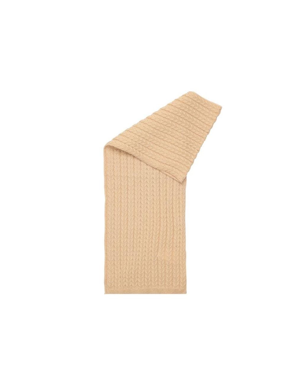 ONLY Natural Beige Polyester Scarf