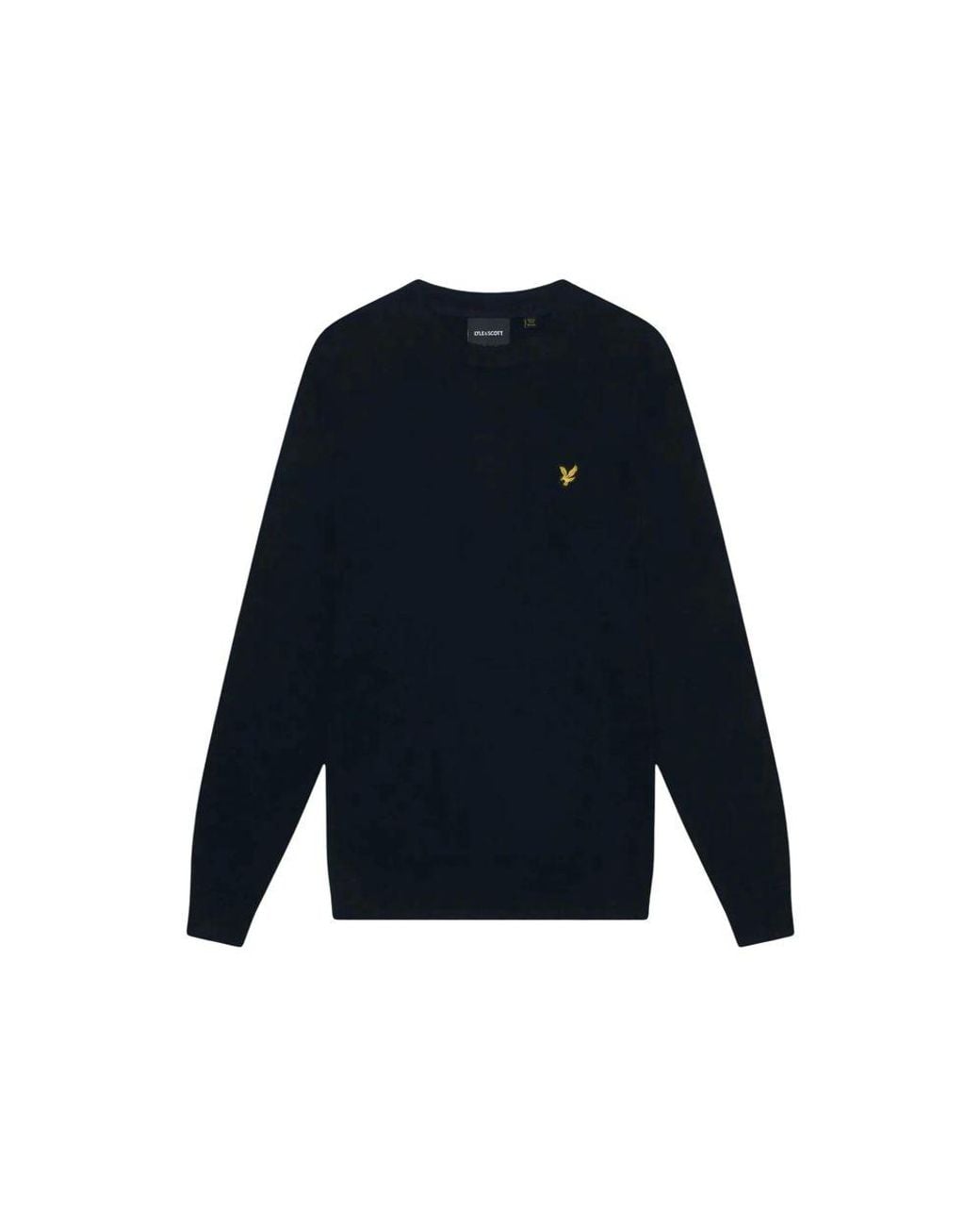 Lyle & Scott Black Cotton Sweatshirt for men