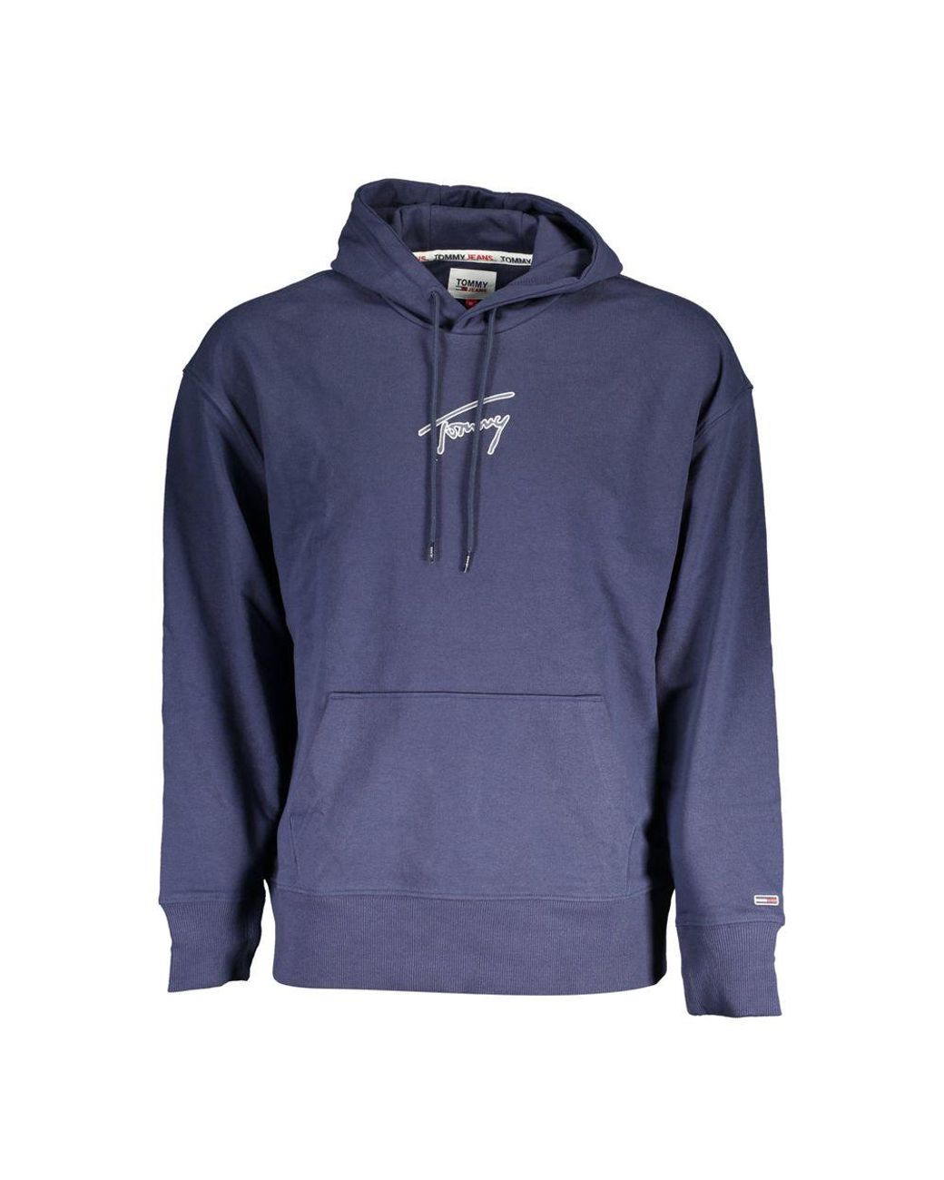 Tommy Hilfiger Blue Chic Embroidered Hoodie for men