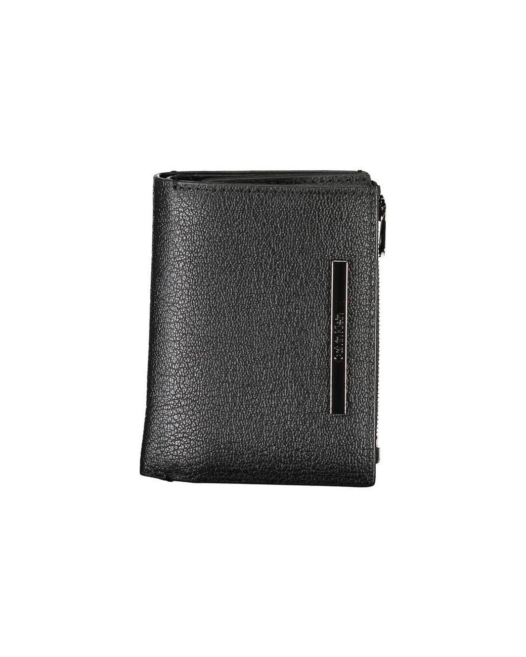 Calvin Klein Black Leather Wallet for men