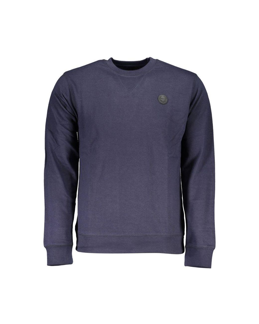 Gianmarco Venturi Blue Cotton Men Sweatshirt for men