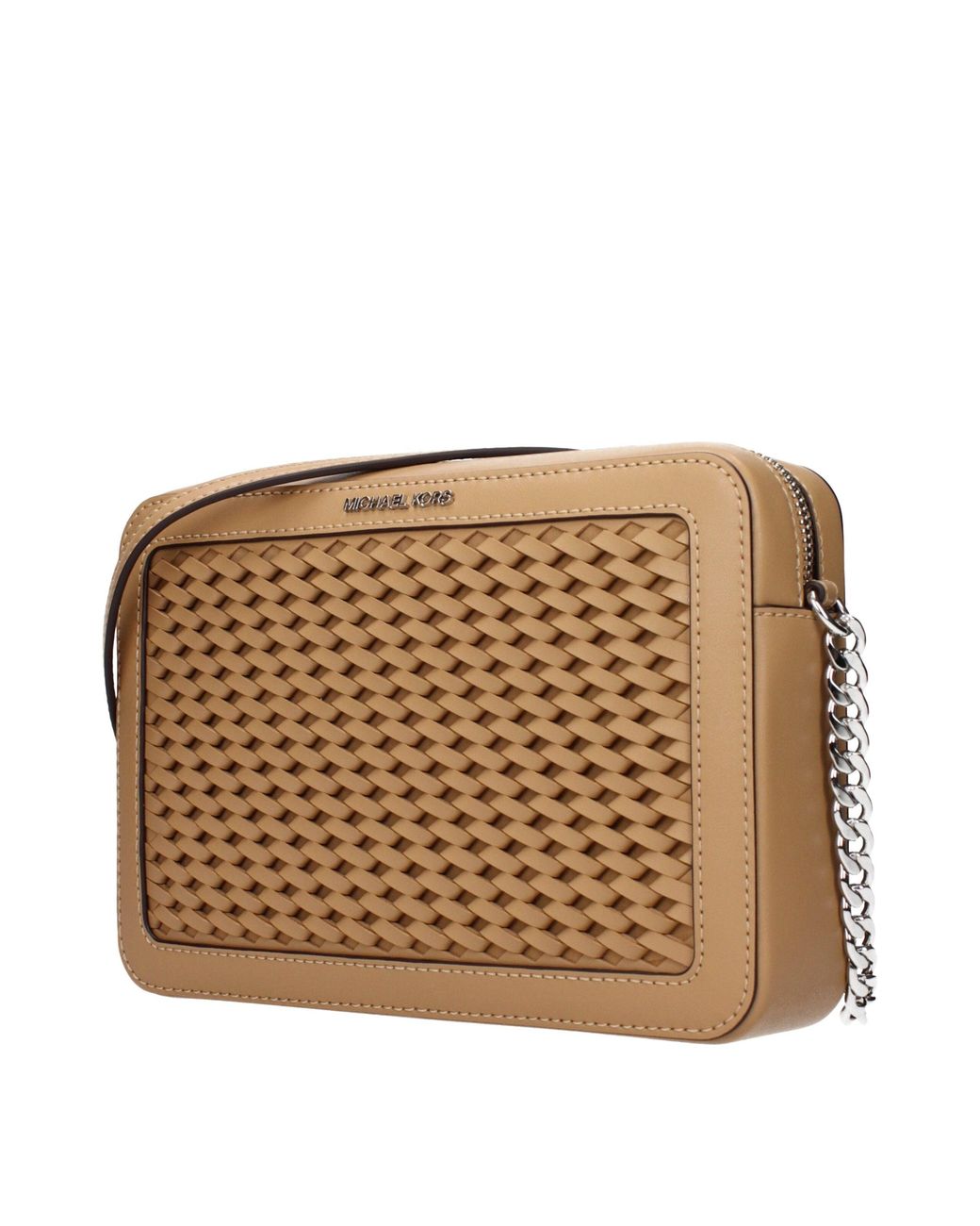 Michael Kors Brown Jet Set Crossbody Bag Leather/Hazelnut