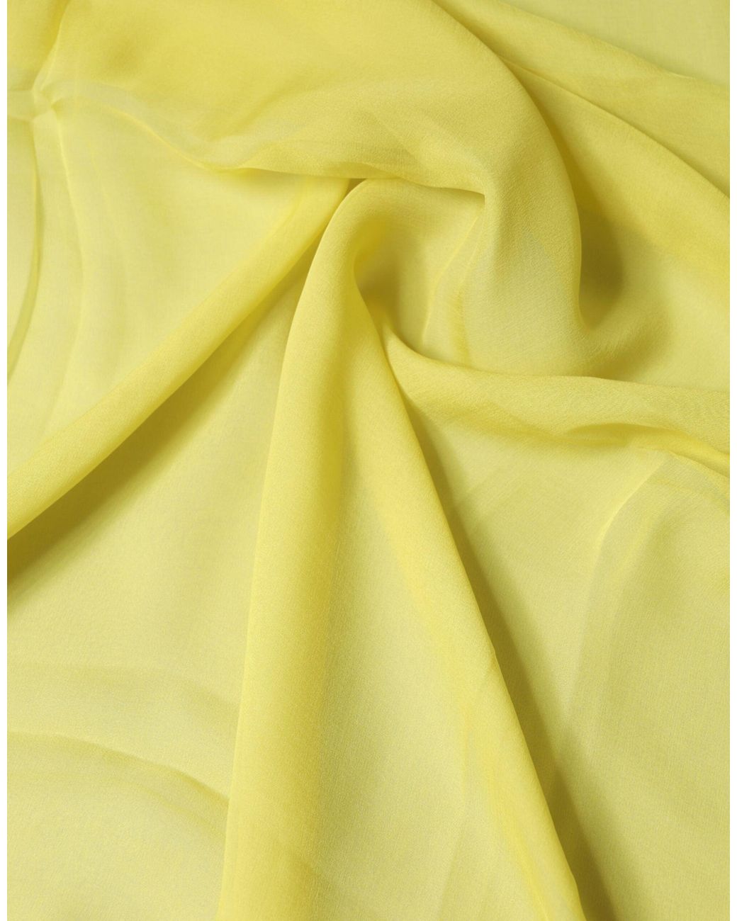 Dolce & Gabbana Yellow Stole Silk Neck Wrap Shawl Scarf for men