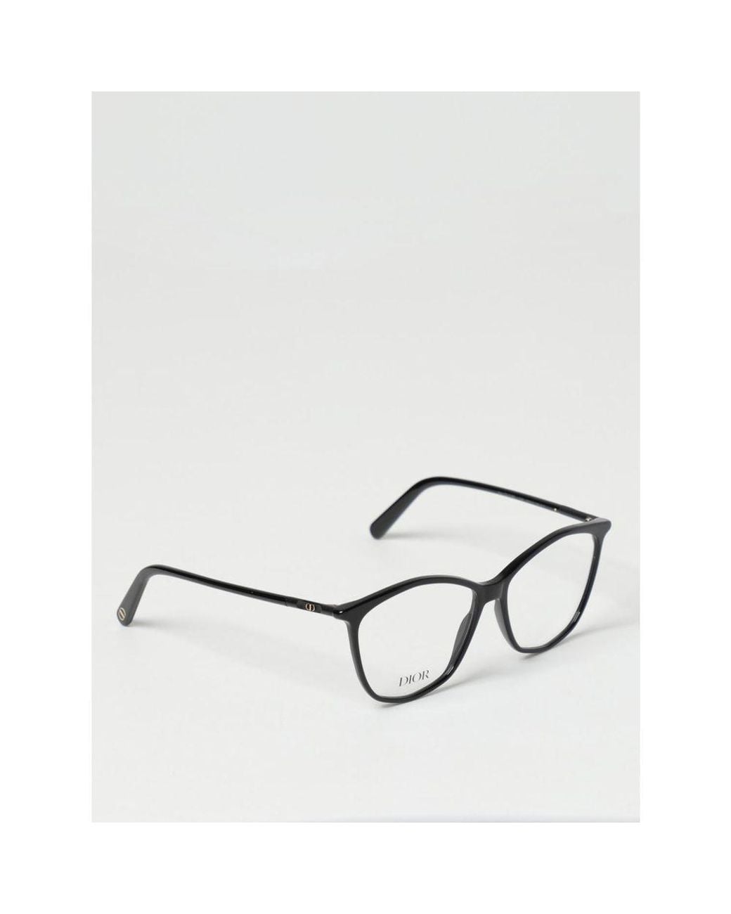 Dior White Black Plastic Glasses (frames)