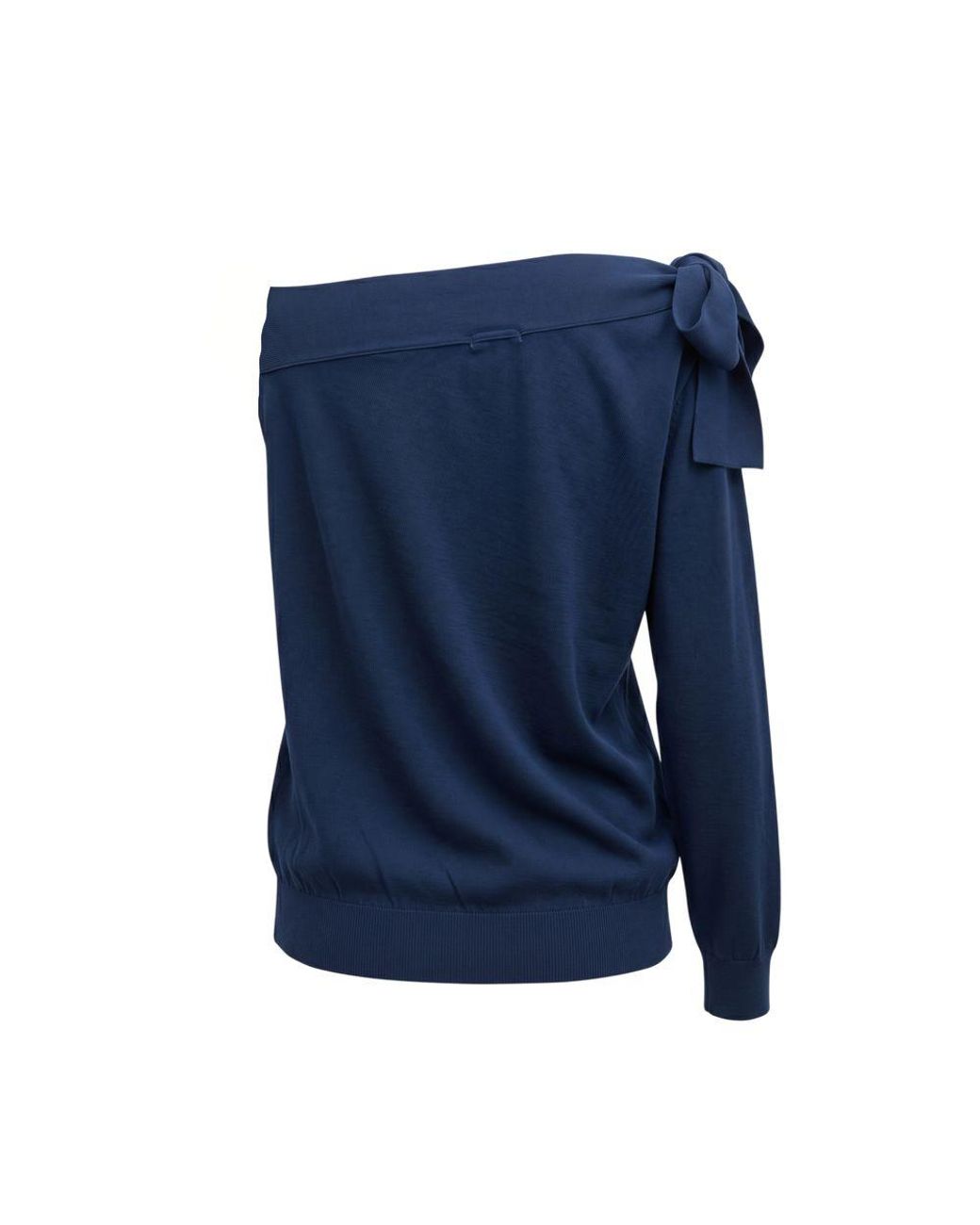 Malo Blue Cotton Sweater