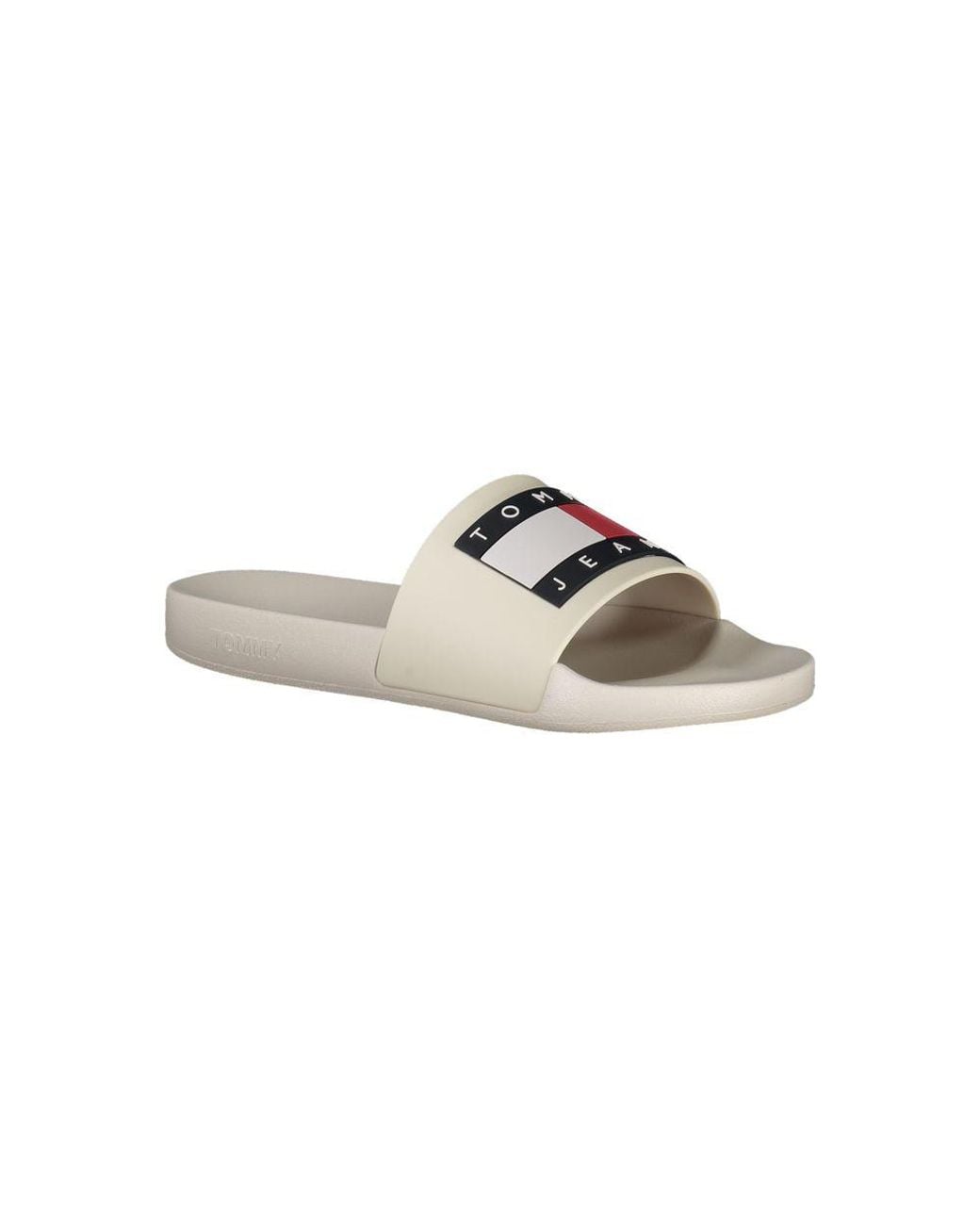 Tommy Hilfiger White Polyurethane Slipper for men
