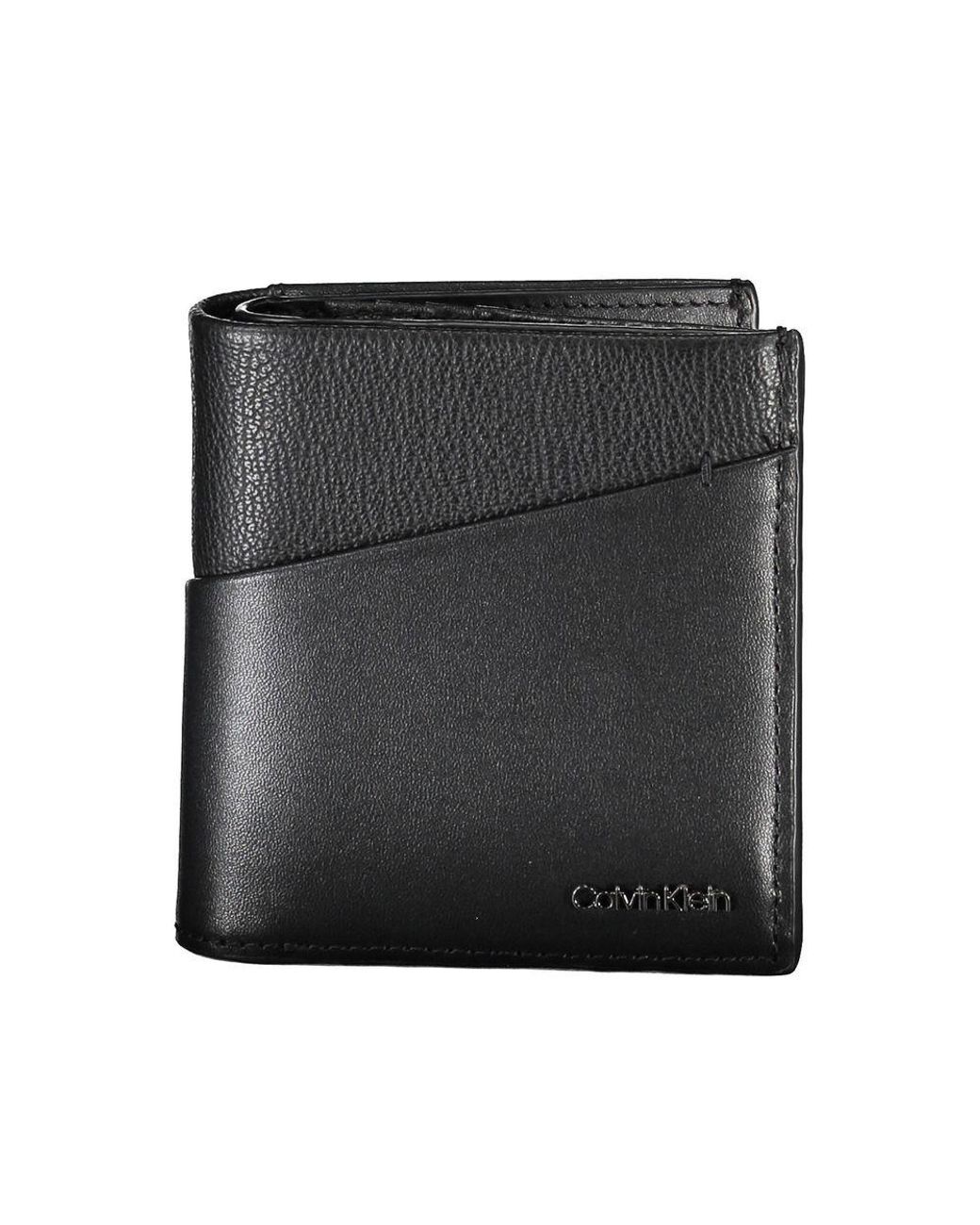 Calvin Klein Black Polyester Wallet for men