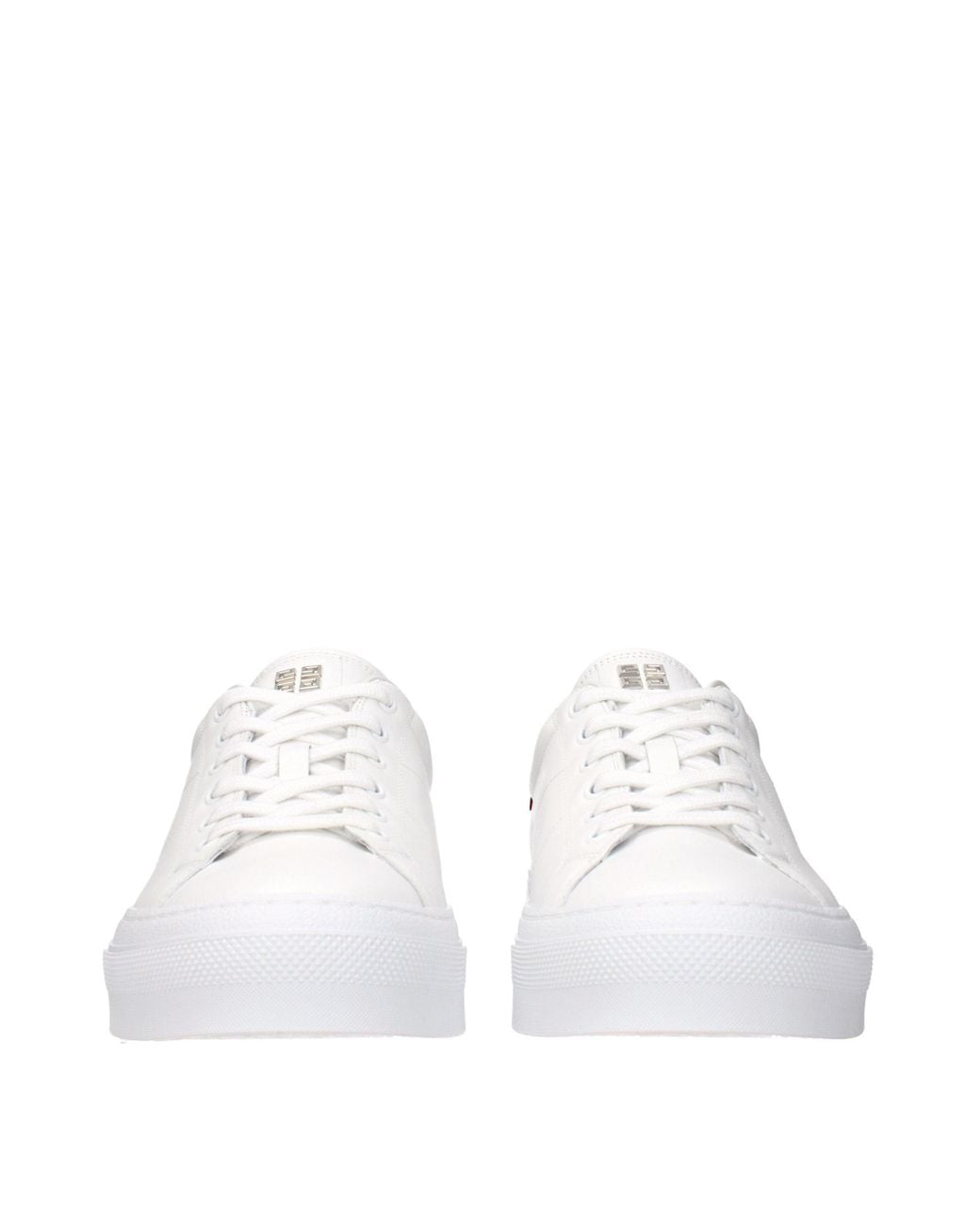 Givenchy White Leather Low Top Sneakers for men