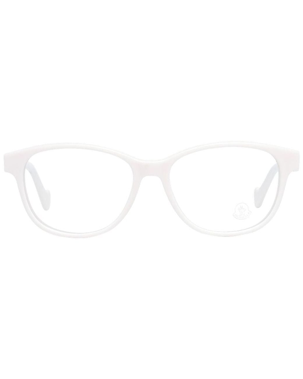 Moncler White Plastic Glasses (Frames)