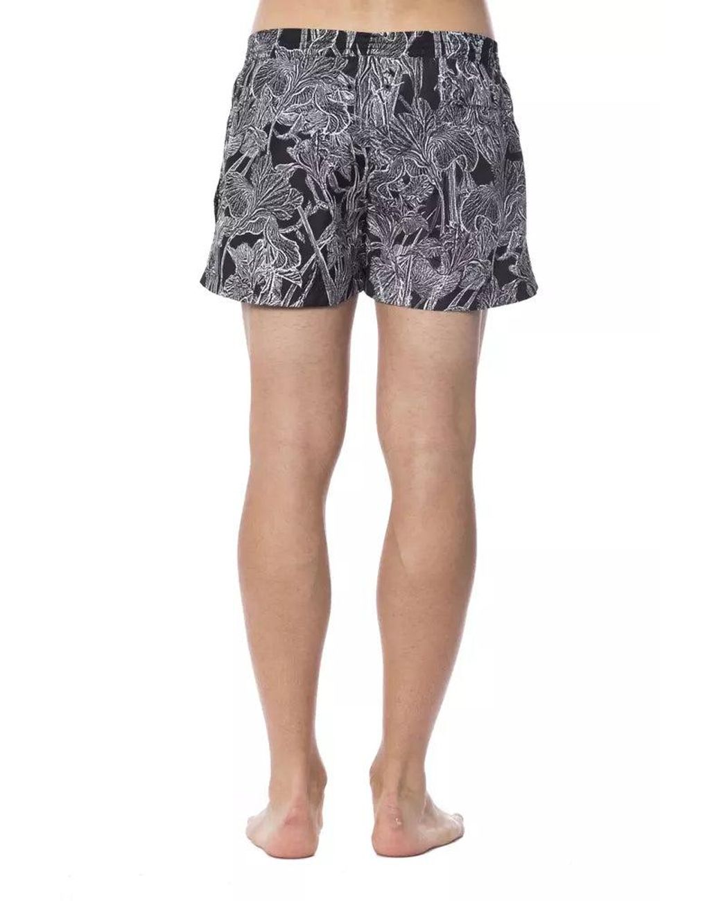 Roberto Cavalli Blue Chic Monochrome Swimsuit For The Modern for men