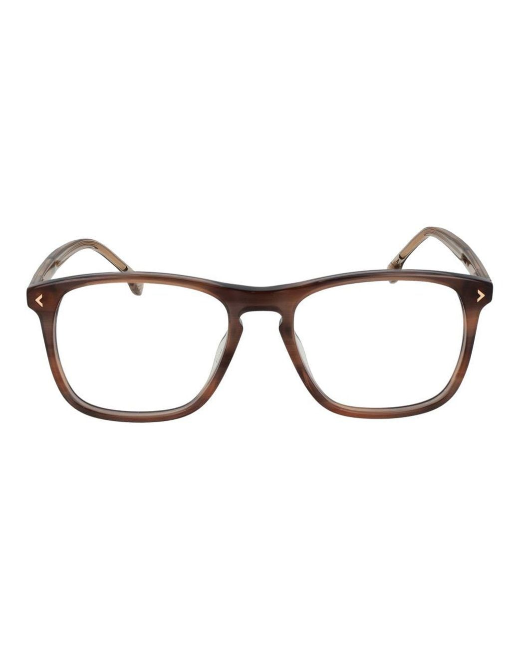 Lozza Brown Cellulose Acetate Glasses (Frames) for men