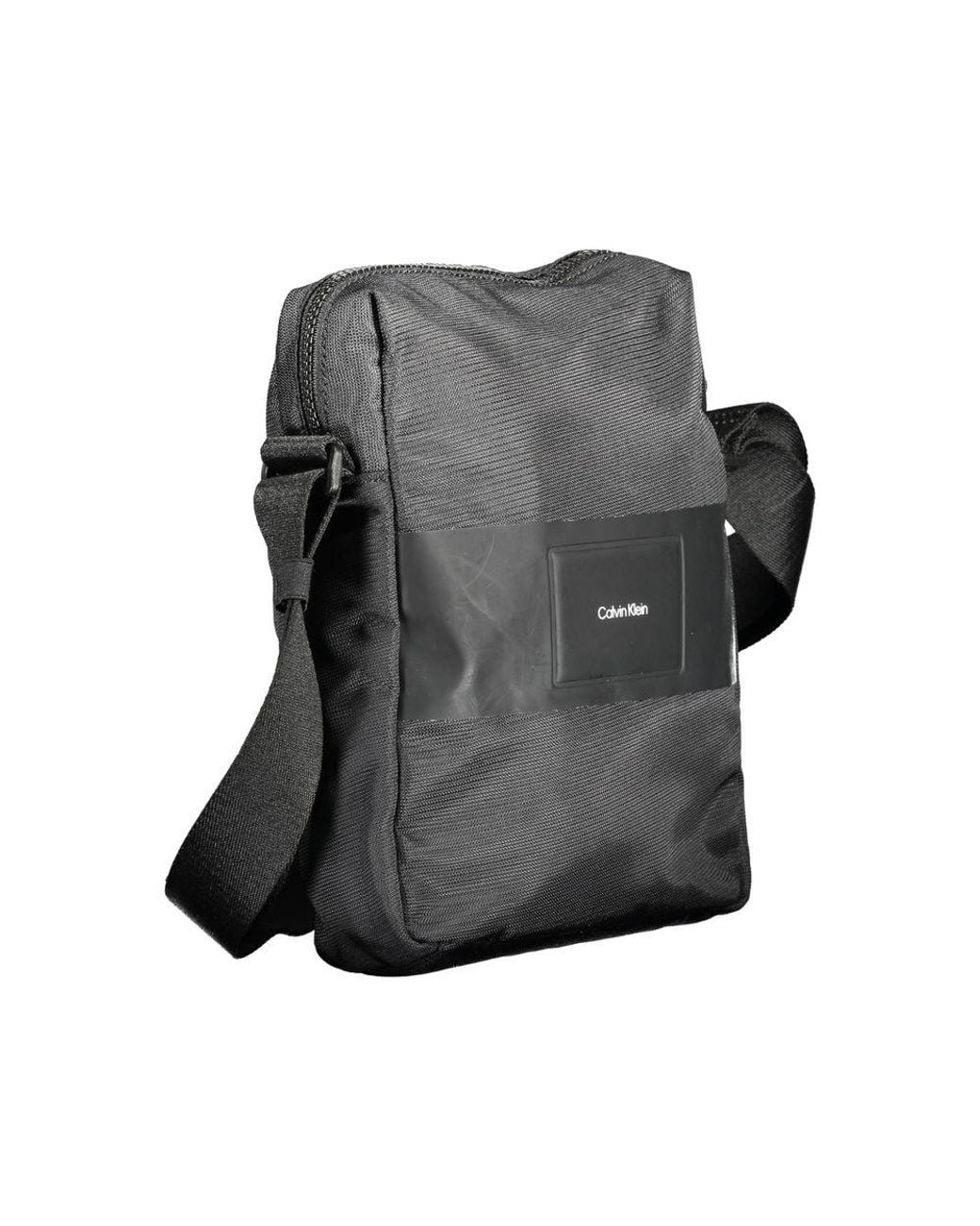 Calvin Klein Gray Polyester Shoulder Bag for men