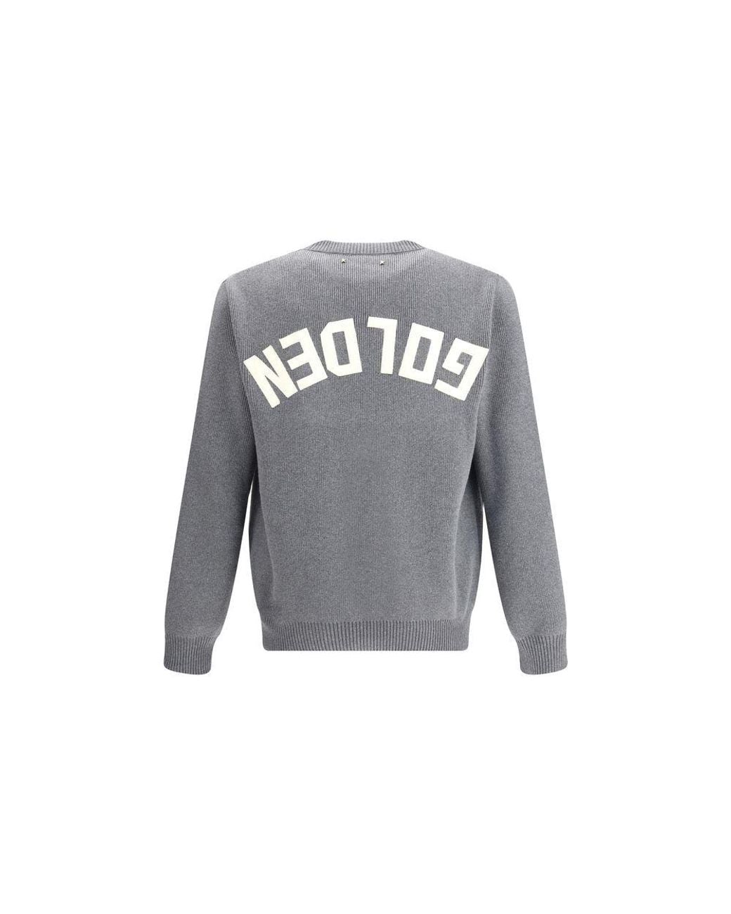 Golden Goose Deluxe Brand Gray Nylon Sweatshirt for men