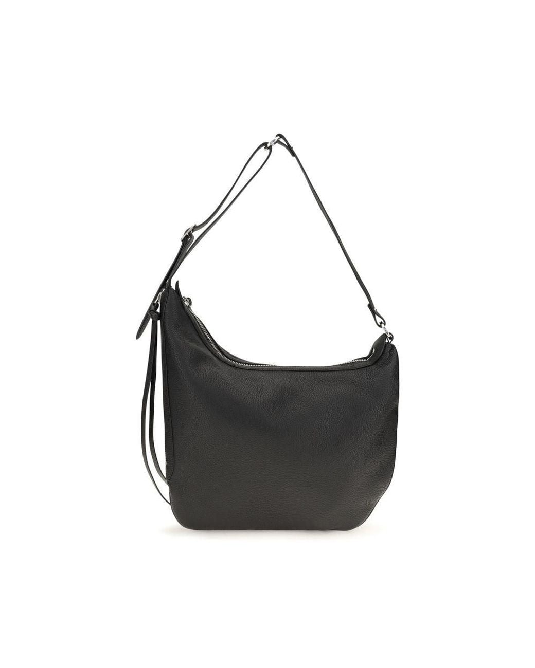 Fendi Black Calf Leather Bos Taurus Shoulder Bag for men