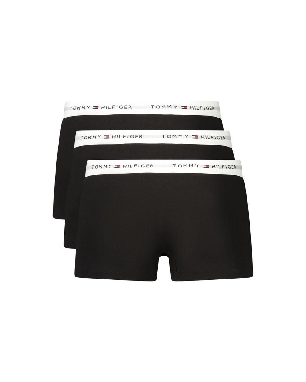 Tommy Hilfiger Black Nero Cotton Men's Boxer for men
